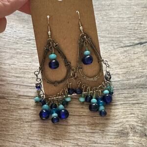 BOGO FREE BEDED CHANDELIER FESTIVAL EARRINGS